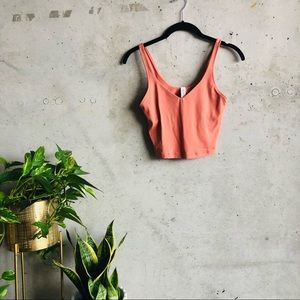 Lululemon Align Crop Tank Top Rustic Coral